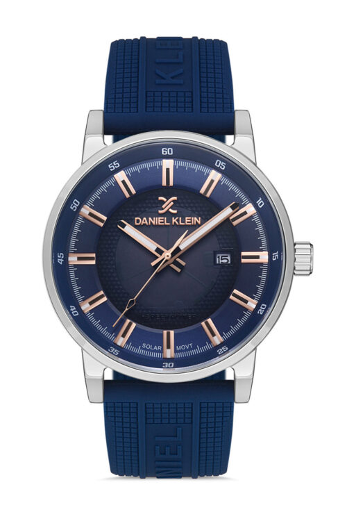 DANIEL KLEIN SOLAR MENS SILICON STRAP WATCH - DK.1.13198-4 - Image 7