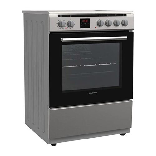 Daewoo - Ceramic Cooker 60 * 60cm | 65L Electric Oven With Convection Fan | DCC-S664HF | 1 Year Warranty | Made In Turkey - Image 2