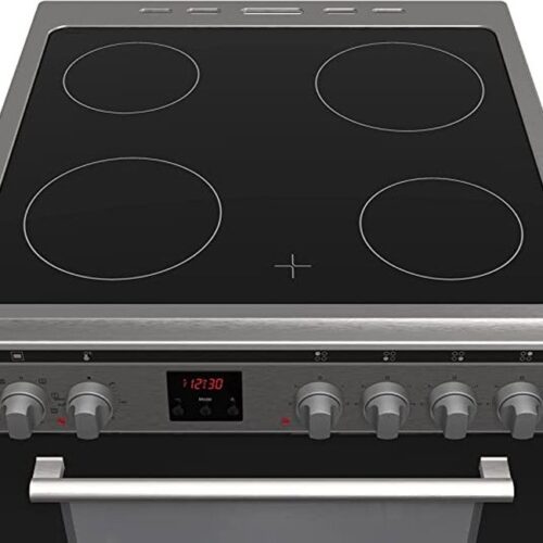 Daewoo - Ceramic Cooker 60 * 60cm | 65L Electric Oven With Convection Fan | DCC-S664HF | 1 Year Warranty | Made In Turkey - Image 4