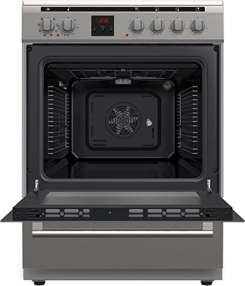 Daewoo - Ceramic Cooker 60 * 60cm | 65L Electric Oven With Convection Fan | DCC-S664HF | 1 Year Warranty | Made In Turkey - Image 3