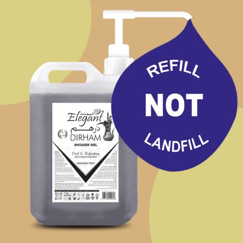 Dirham-Shower-gel-Showcase-Refill-Not-Landfill-FULL-scaled-1jpg - Tradedubai.ae Wholesale B2B Market - Tradedubai.ae Wholesale B2B Market
