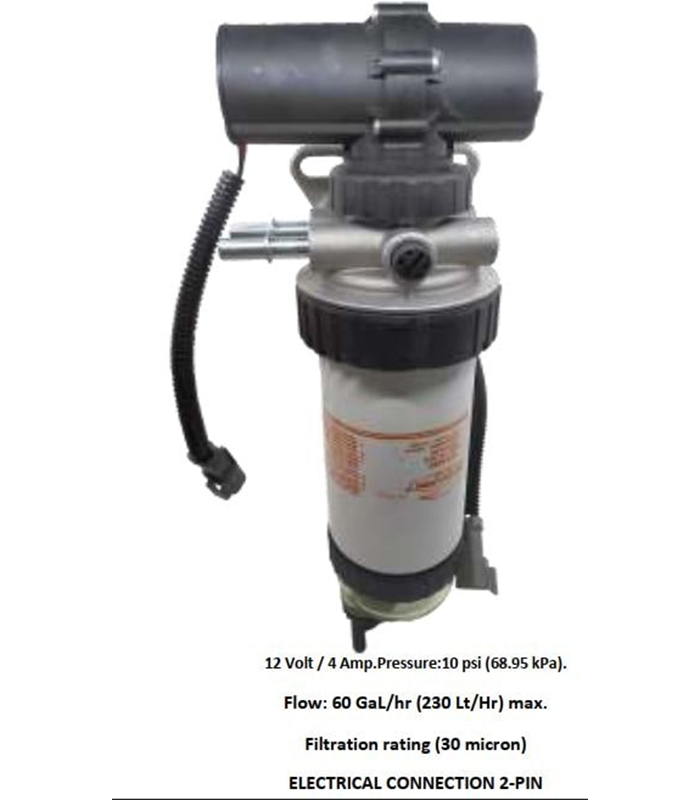 EFP1035FDRjpg-1png EFP1035FDR- Fuel Pump Fuel Filter Assembly Compatible With/Replacement For JCB CAT - Image 1