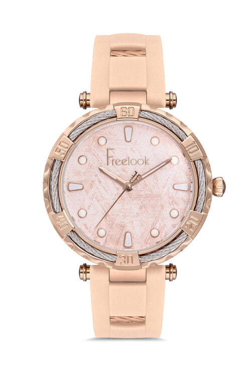 FREELOOK BELLE WOMENS SILICON STRAP WATCH - FL.1.10167-4 - Image 5