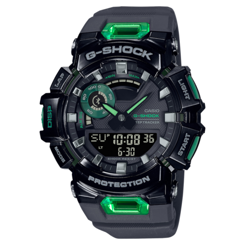 G-SHOCK MENS G-SQUAD BLUETOOTH VITAL BRIGHT SERIES WATCH - GBA-900SM-1A3DR - Image 5
