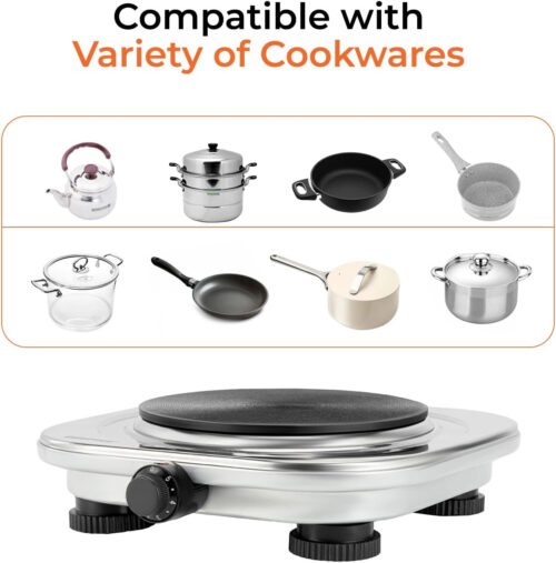 GEEPAS GHP32023 SINGLE HOTE PLATE - Image 6