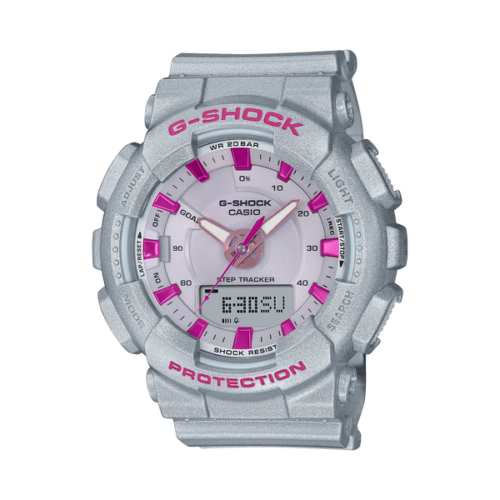 G-SHOCK WOMENS S-SERIES NEO PUNK WATCH - GMA-S130NP-8ADR - Image 3