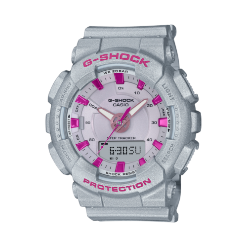 G-SHOCK WOMENS S-SERIES NEO PUNK WATCH - GMA-S130NP-8ADR - Image 5