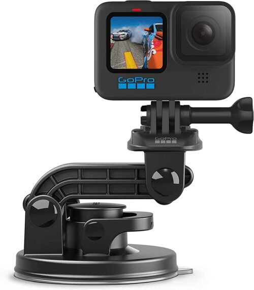 Gopro Suction Cup Mount (Gopro Official Mount), Black - Image 2