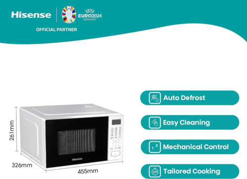 Hisense700Watts20LitreWhiteDigitalSoloMicrowaveOvenH20MOWS4AutomaticDefrost9AutoCookMenusClockTimerEasyClean-seven-wonder-614jpg - Tradedubai.ae Wholesale B2B Market - Tradedubai.ae Wholesale B2B Market
