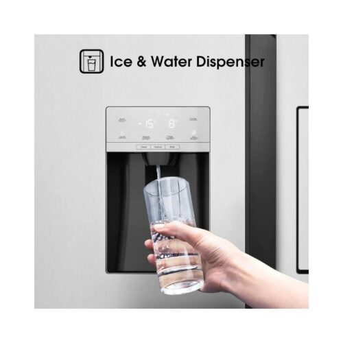 HisenseRS696N4IBGU-TwoDoorSidebySide696LFridgeMultiAirFlowIceWaterDispenserInverter91x686x1793cmLxWxHSilver1YearFull5YearsCompressorWarranty-seven-wonder-320jpg - Tradedubai.ae Wholesale B2B Market - Tradedubai.ae Wholesale B2B Market