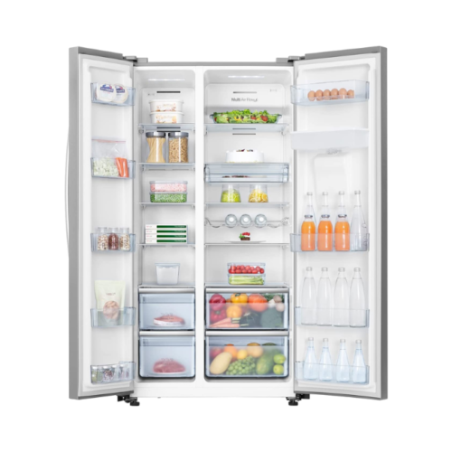 HisenseRs741N4WsuTwoDoorSideBySide741LFridgeMultiAirFlowWineRack982X78X1877CmLxwxhSilverMin1yearmanufacturerwarranty-seven-wonder-620png - Tradedubai.ae Wholesale B2B Market - Tradedubai.ae Wholesale B2B Market