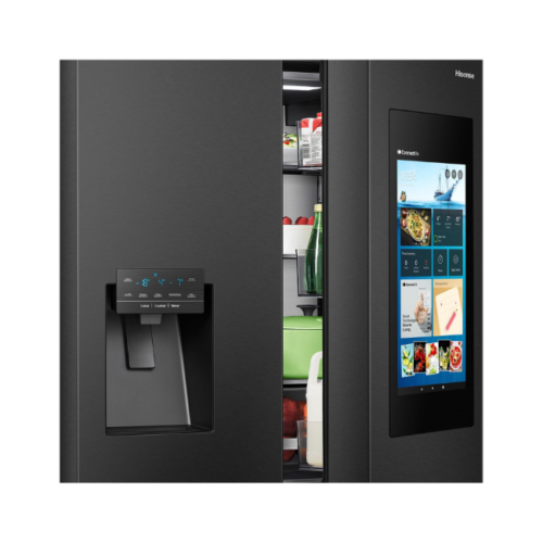 HisenseSmartRefrigeratorRQ759N4IBU1BlackColorWithTouchScreenWaterDispenserIceMaker1YearsFull5YearsCompressorWarranty-seven-wonder-791png - Tradedubai.ae Wholesale B2B Market - Tradedubai.ae Wholesale B2B Market