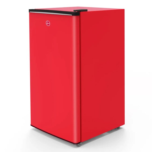 Hoover 118 Liters Single Door Refrigerator, Compact Small Size Free Standing Fridge, Best for Mini Bar, Home, Office, Bedroom, Kids Room, Red Color, HSD-K118-R - Image 3