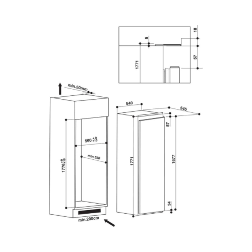 IndesitINF-1841FAEXBuiltinSingledoorFridge300LitreCapacityWhite-seven-wonder-6gFP-image2png - Tradedubai.ae Wholesale B2B Market - Tradedubai.ae Wholesale B2B Market