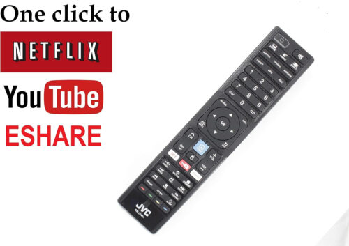 JVC 43 Inch 4K UHD Smart TV Google Play, Netflix, YouTube, WiFi Color Black Model - LT43N7115-1 Years Warranty.