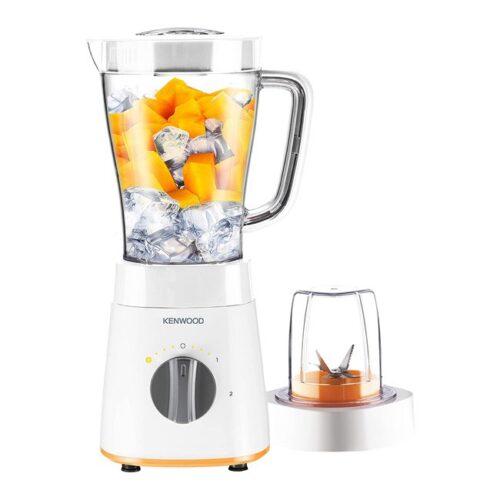 KENWOOD Blender BLP15.150WH 500W Smoothie Blender/Smoothie Maker 1.5L with Multi Mill (Grinder/Chopper), Ice Crush Function BLP15.150WH White - Image 2
