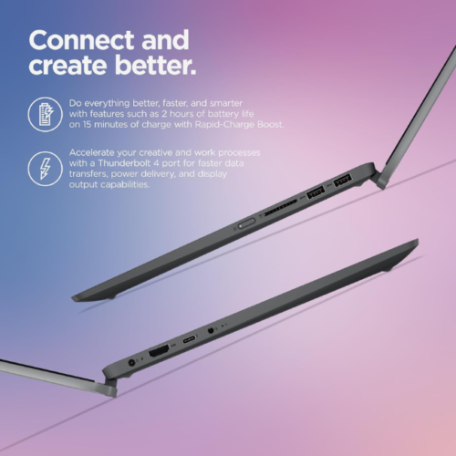 Lenovo IdeaPad Flex 5 - (2023) - Everyday Notebook - 2-in-1 Laptop Computer - Windows 11-14" WUXGA Touchscreen - 8GB Memory - 256GB Storage - Intel Core i3-1215U - Storm Grey