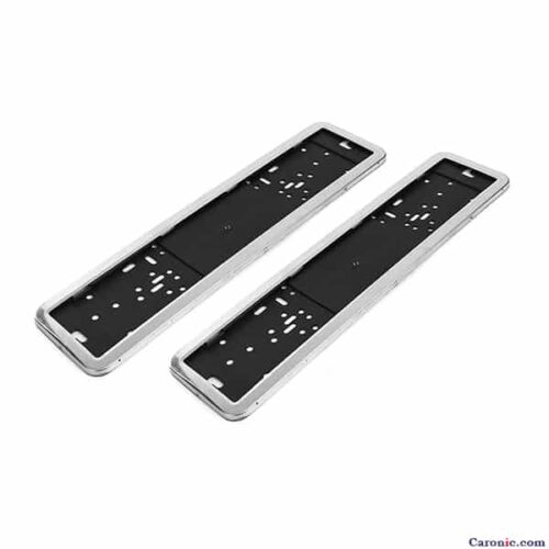 Car License Plate Frame Holder - Big Chrome - Image 2