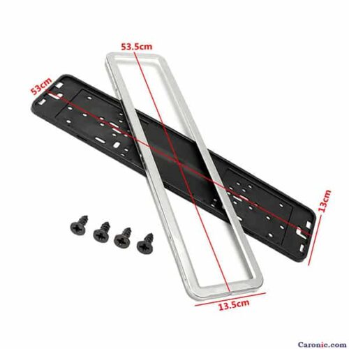 Car License Plate Frame Holder - Big Chrome - Image 3