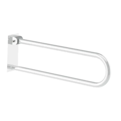 MAAT U Shaped Stainless Steel Anti-Slip Support Rail, Flip-Up Bathroom Grab Bar - Image 3