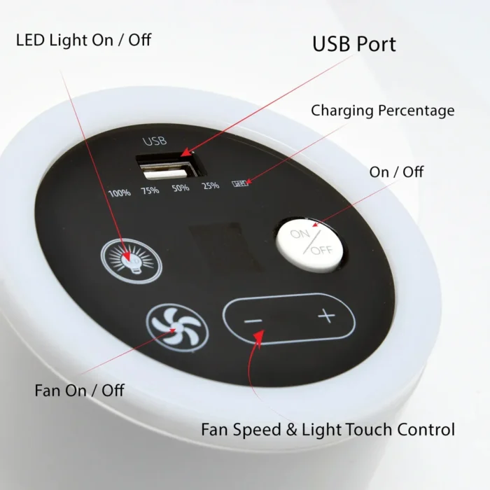 Rechargeable Table Fan - Tradedubai.ae Wholesale B2B Market