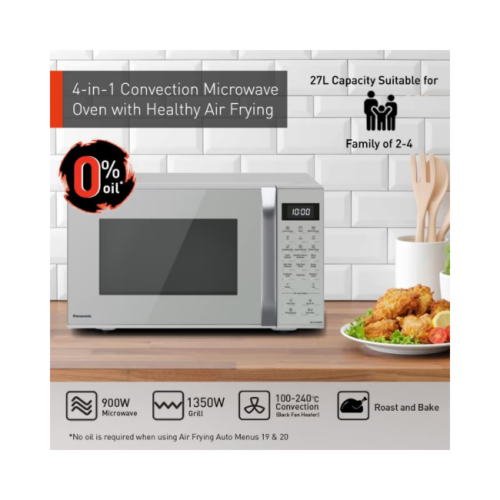 Panasonic27L4-In-1ConvectionMicrowaveOvenNn-Ct65SilverWithHealthyAirFryerMenusMin1yearmanufacturerwarranty-seven-wonder-B3UB-image2png - Tradedubai.ae Wholesale B2B Market - Tradedubai.ae Wholesale B2B Market