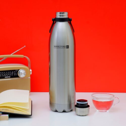 Vacuum Bottle, 2.2 Liter Stainless Steel Bottle | RF10179 | Double Wall Vacuum Flask Keep Drink Hot Or Cold For Hours | Portable & Leak Resistant Stainless Steel Thermos - Image 6