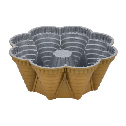 Royalford Tower Cake Mould, 21cm RF10194 | Aluminium Non-Stick Coating | Oven Safe | 3mm Thickness | Reusable Mould For Baking And Much More