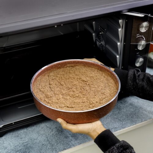 Royalford Aluminum Deep Oven Tray Set | 20cm | 30cm | 32 cm | RF10266 | Durable Granite Coating | Body Thickness 3mm | PTFE Free, PFOA Free - Image 5