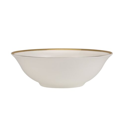 Royalford Premium Bone China Bowls, 9″ Salad Bowl, RF10467 | Durable & Chip Resistant Bowl | Non-Toxic & Hygienic | White Bowl for Soup, Cereal, Salad, Ice-cream, Dessert - Image 2