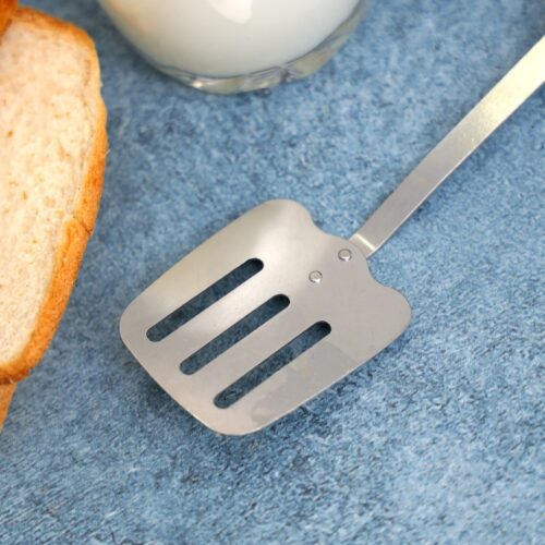 Slotted Turner, Stainless Steel with Wooden Handle, RF10661 | Turner Spatula with for Cooking, Flipping, Frying Fish, Tuna, Steak, Eggs, Pancake - Image 5