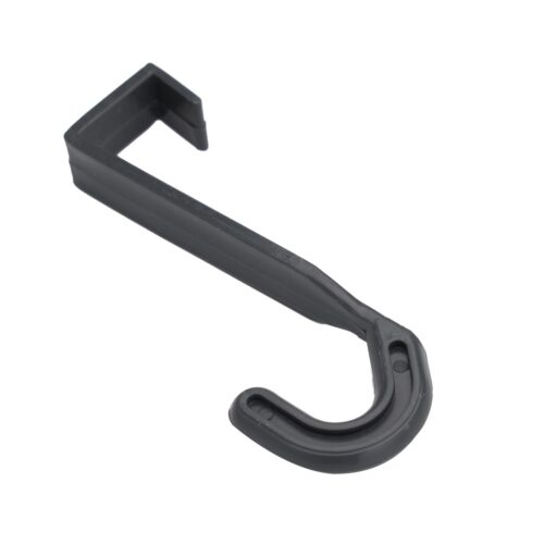 Royalford 5 Piece Over the Door Hanger Set- 4.7x9cm | RF10937| Multi-Purpose Plastic Hanger for Hanging Jackets, Towels and Other Things| No Drilling Required and Easy to Use| Premium-Quality, Innovative, Trendy and Anti-Skid| Sturdy and has High Tensile Strength| Multi-Color - Image 2