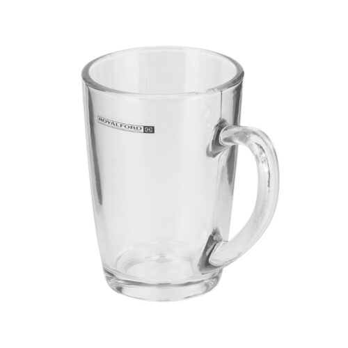 Royalford 200 ML Transparent Glass Tumbler Set- RF11029| Multi-Purpose, Perfect for Hot and Cold Beverages like Tea, Coffee, Water, Juices| Lead-Free, Crystal Clear Construction| Resistant to Breakage, Chipping, Scratching| Sturdy, Creative and Premium-Quality Glassware| Pack of 6 - Image 2