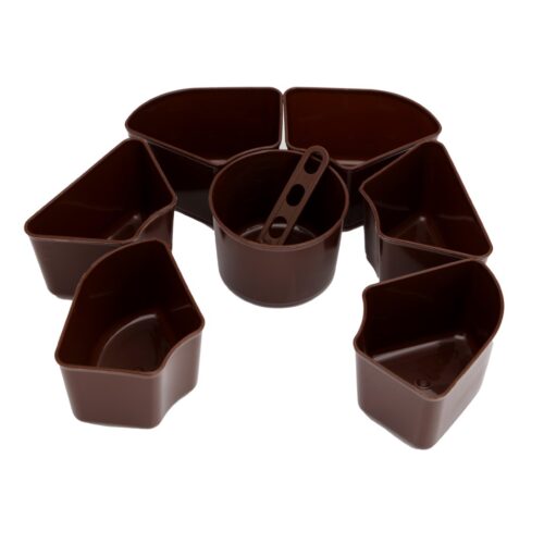 Royalford 7 Container Spice Box, Plasticware Box, RF11040 | BPA-free Spice Container | Indian Masala Daaba | Lightweight Box for Storing Spices - Image 2