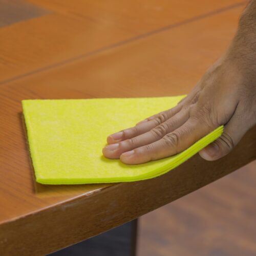 Royalbright 3-Piece Easy Clean Cleaning Clothes- RF11071| Powerful and Highly Durable Cloth for Easy and Efficient Cleaning|100% Anti-Bacterial and Super Absorbent Power| 50% Polyester and 50% Viscose for Effective Cleaning | Yellow - Image 4