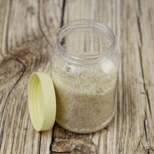 Round Air-Tight PET Jar, 1000ml Plastic Container, RF11097 | Keeps Your Food Fresh | Portable and Lightweight | Healthier Choice | BPA and Odour Free | Leak-Proof - Image 4