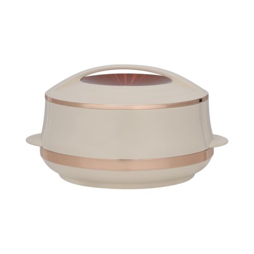Elite Gold Insulated Casserole, Firm Twist Lock | RF11148 | Strong Handles | 6000ml Double Wall Insulated Serving Pot, Chapati Storage Box, Roti Serving Pot, Chapati Dabba