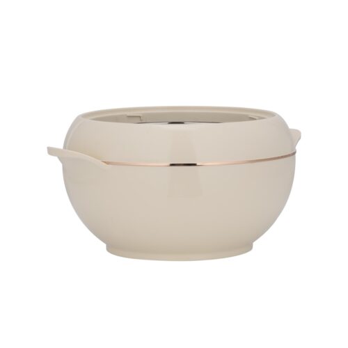 Omega Gold Insulated Casserole, Firm Twist Lock | RF11154 | Strong Handles | 5000ml Double Wall Insulated Serving Pot, Chapati Storage Box, Roti Serving Pot, Chapati Dabba - Image 2