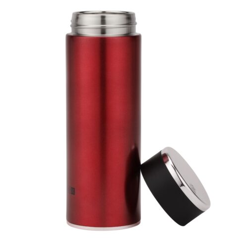 Royalford 360 ML / 12oz Stainless Steel Vacuum Water bottle- RF11248| High-Quality Vacuum Insulation Preserves the Flavor and Freshness| Portable, Leak-Resistant and Light-Weight| Suitable for Indoor and Outdoor Use| Red - Image 2