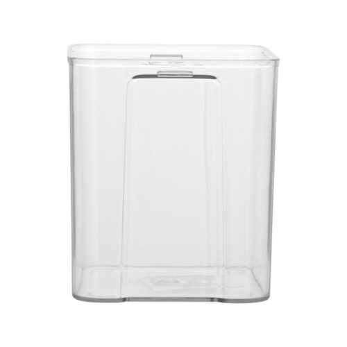 Royalford 700 ML Square Airtight Container With A Lid-RF11258| Plastic Container With A Silicone Sealing Ring Fitted Lid| Transparent, Leak-Proof And Durable Design| Perfect As A Tiffin Box, Storage Container, Etc| Yellow - Image 2