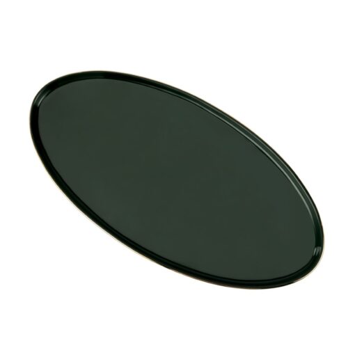 Royalford 14″ Royal Green Fine Bone Oval Plate- RF11337| Premium-Quality, Light-Weight and Food-Grade Oval plate| Elegant and Durable| Perfect for Serving Food| Green - Image 3