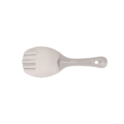Royalford 23.5 CM Stainless Steel Panja Spoon- RF11501| Ideal for Cooking and Serving Rice| Premium-Quality Rice Spoon, Food-Grade, Elegant and Lightweight Design| Silver - Image 2
