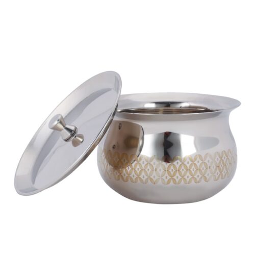 Royalford Stainless Steel Tomato Cooking Pot With Lid 13CM - Image 2