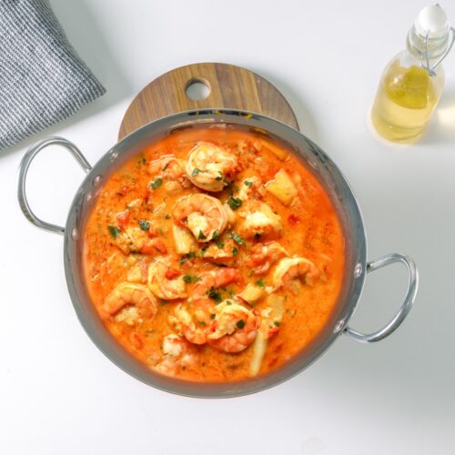 Royalford 24 CM Heavy Deep Round Kadai- RF11560| Perfect for Sauting, Frying, Stir Frying, Etc| Equipped with Strong and Sturdy Riveted Handles, Kitchen Use, Versatile And Strong Stainless Steel Construction| Silver - Image 6