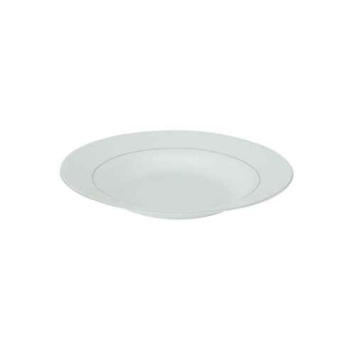 Royalford Velvett Collection 9″ Stella White Soup Plate- RF11754| Premium-Quality Opalware, Light-Weight and Food-Grade Plate with Elegant Hexagonal Design| Perfect for Serving Soup| Dishwasher-Safe and Freezer-Safe| White - Image 3
