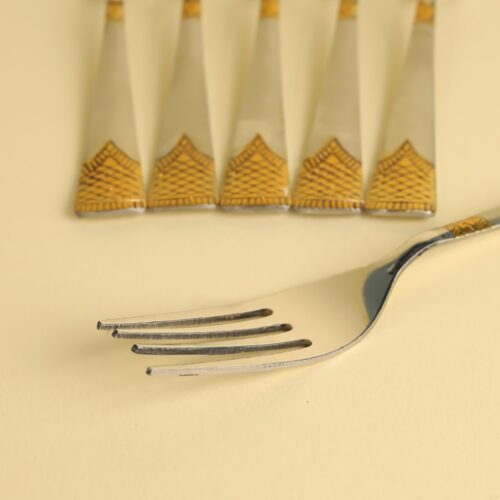 Royalford 6Pcs Stainless Steel Table Fork - Image 4