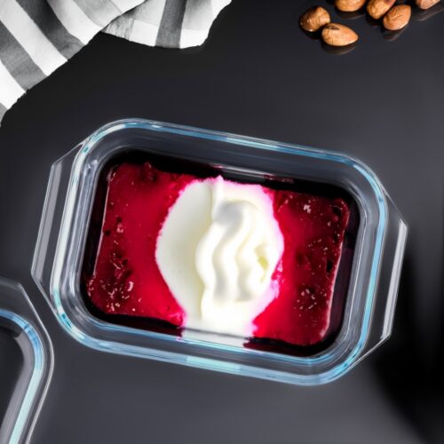 Rect.Glass Baking DishWithLid1.35L - Image 6