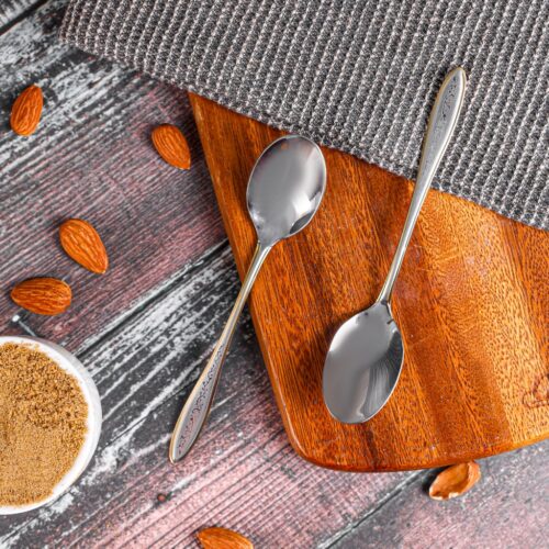 Royalford 14.5 cm Tea Spoon- RF12552/ Pack of 2, Stylish Finish, Light-Weight and 100% Food-Grade, Stainless Steel Construction/ Suitable for Dining Table, Home and Restaurant/ Dishwasher-Safe and Easy to Maintain/ Silver - Image 5