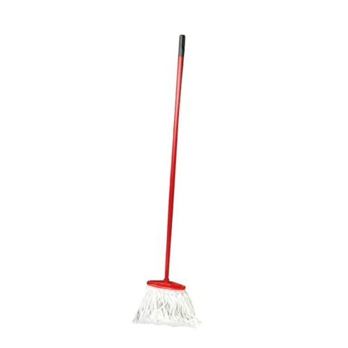 Royalford RF1507FW/S Cotton String Floor Mop with Stick 40Cm – Long & Durable Metal Handle | High-Quality Handle | Ideal for Cleaning all kind of Tile, Wooden floor, Marble Floor & More
