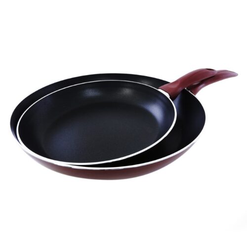 Royalford RF1754-FPSET 2Pcs Aluminium Fry Pan 28 & 22 Cm – Non-Stick Coating with Ergonomic Handle | Dishwasher Safe | 2.5mm Thick Induction Base | Ideal for Frying, Sauting, Stir-Frying - Image 3